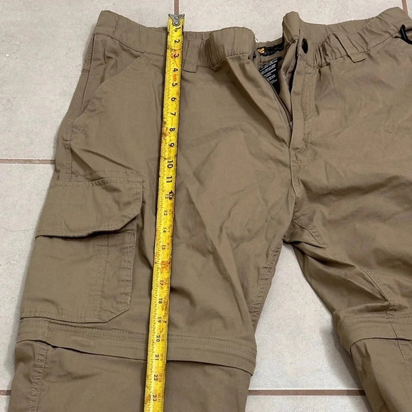 BC Clothing Mens Tan Hiking Nylon Convertible Pants Size XL - Picture 4 of 11